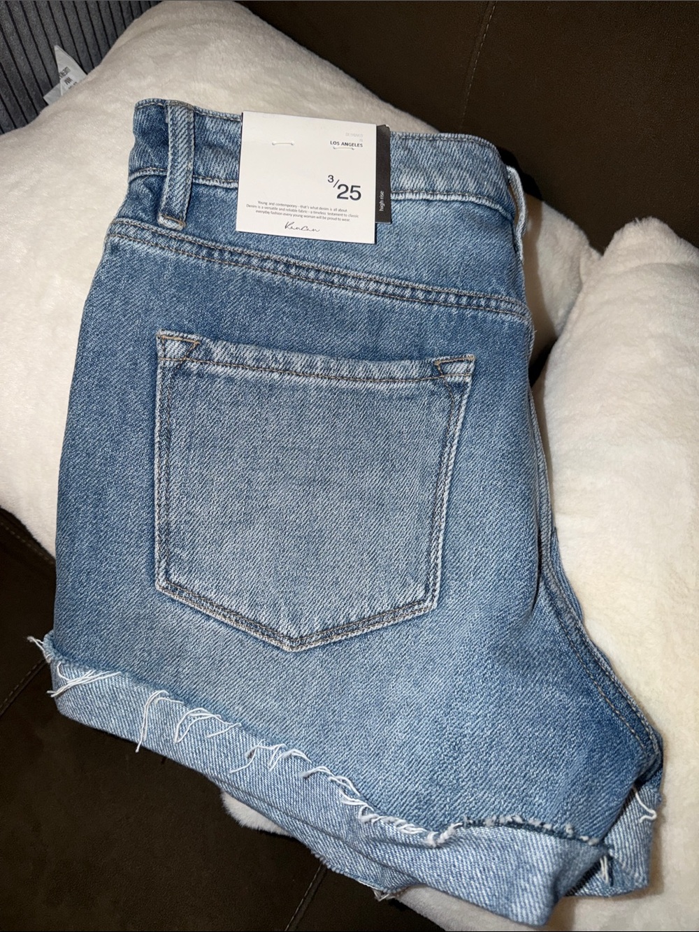 KanCan Light Blue Denim Jean Shorts